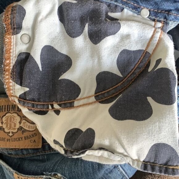 Lucky Brand Womens Size 6 / 28 Bootcut Wonder Jeans American Made Blue Denim - Picture 4 of 14